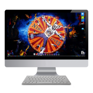 Vibrant animated album cover wallpaper featuring a stunning sunset over a city skyline, perfect experience.