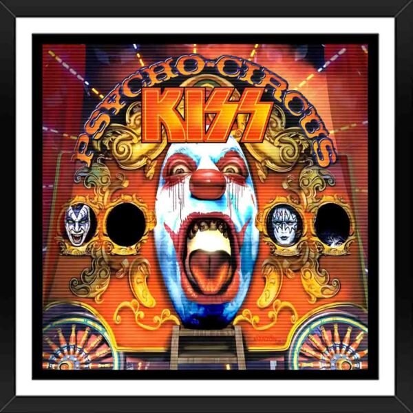 Kiss - Psycho Circus (1998) Full HD Animated Album Cover Wallpapers Animation (for Digital Display)